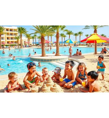 Дети в Rixos Egypt живут бесплатно!